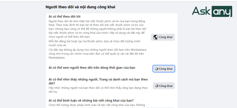 Cách hiển thị số người theo dõi trên Facebook