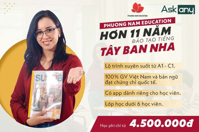 Trung tâm tiếng Tây Ban Nha có app riêng để thuận tiện cho việc học và ôn lại kiến thức