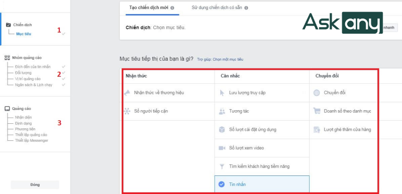 Tạo quảng cáo Facebook cho nhà hàng