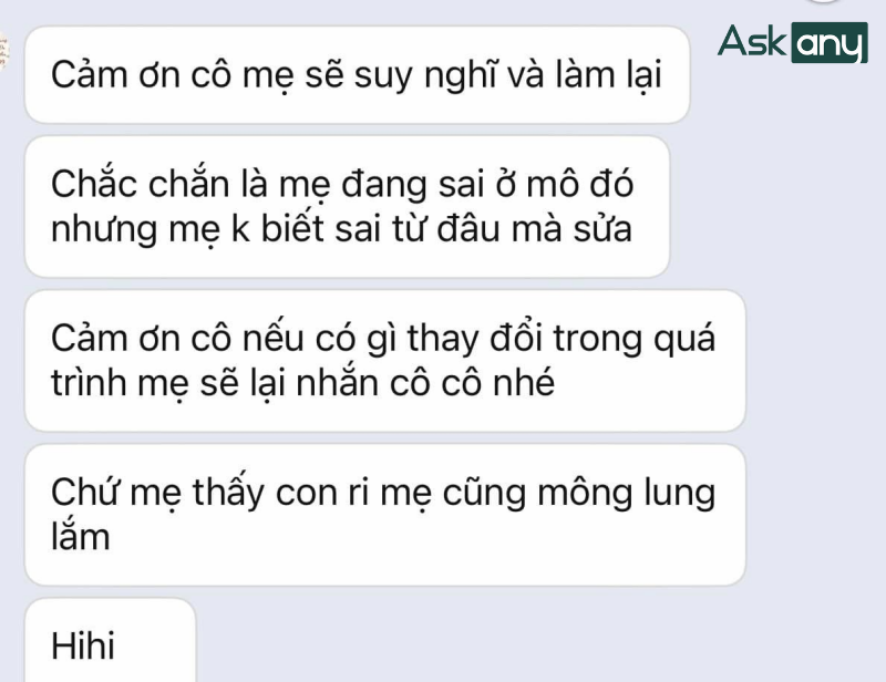 Nhận xét của phụ huynh sau khi tư vấn cùng chuyên gia Kim Nguyễn