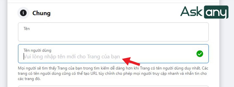 Nhập địa chỉ mới