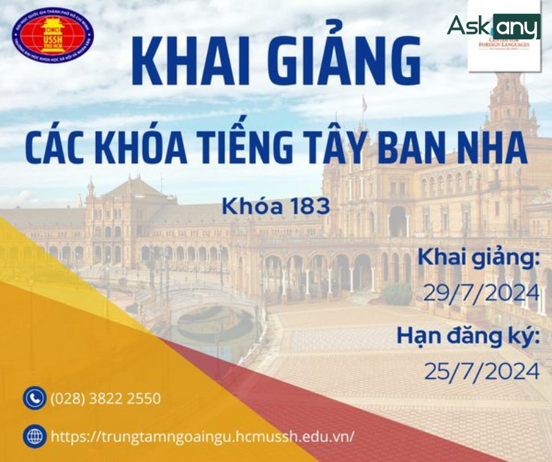 Trung tâm dạy tiếng Tây Ban Nha uy tín nhất