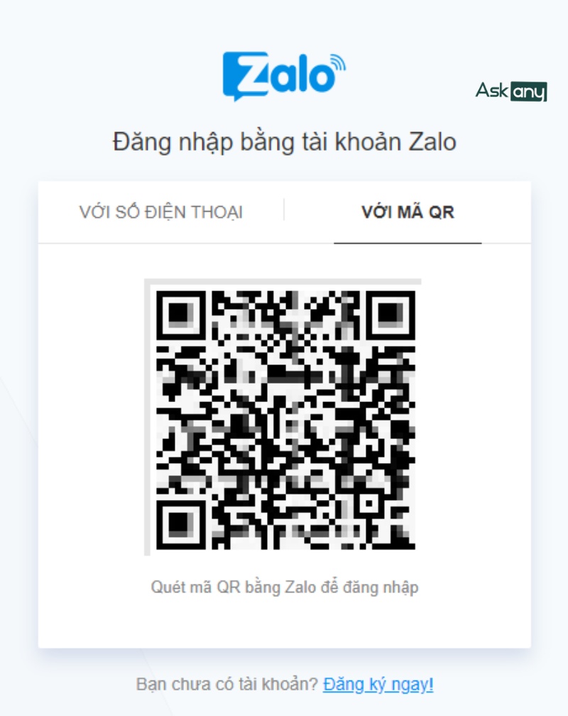 Quét mã QR code