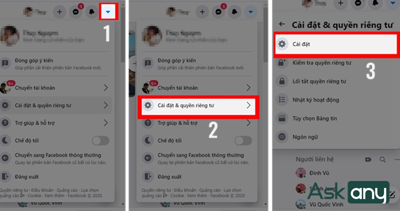 Cách đổi email Facebook trên máy tính