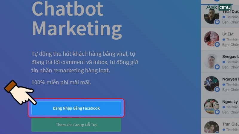 cách tạo chatbot cho fanpage