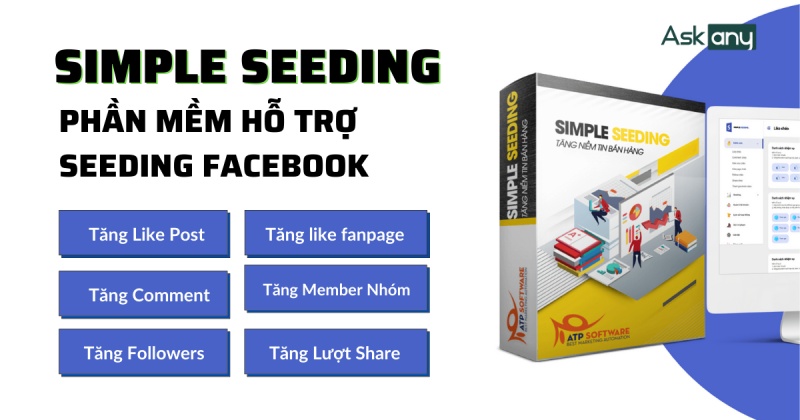 Simple Seeding giúp tăng like, tăng comment an toàn và hiệu quả