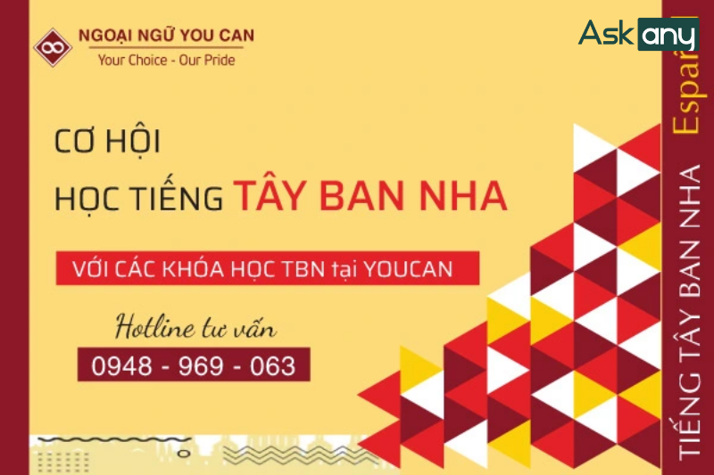 Học tiếng Tây Ban Nha tại ngoại ngữ You Can