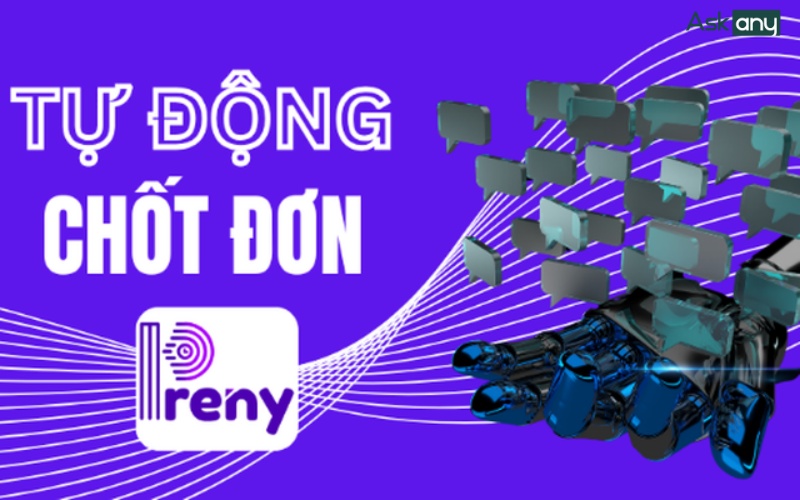 Chatbot Preny có khả năng chốt đơn tự động