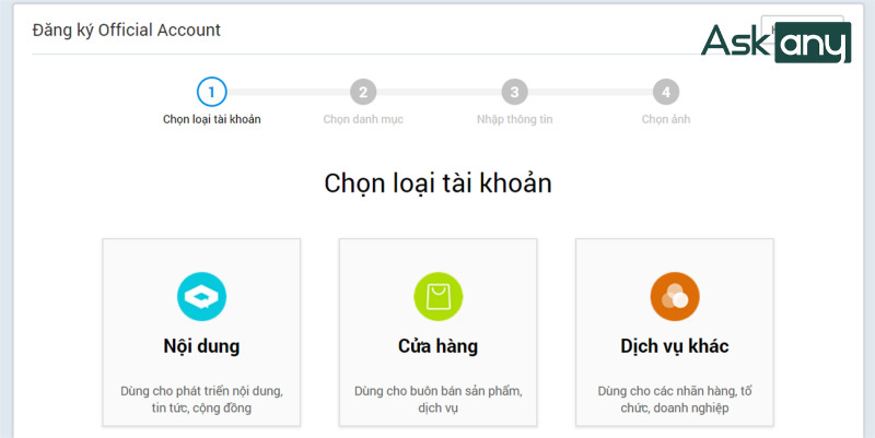 Chọn loại Zalo Page phù hợp với mô hình kinh doanh