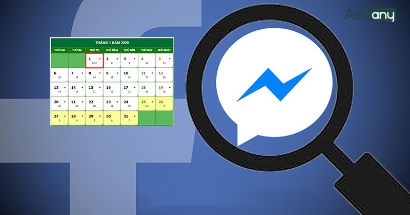 Tính năng tìm tin nhắn Messenger theo ngày giúp giảm thời gian tìm kiếm thông tin