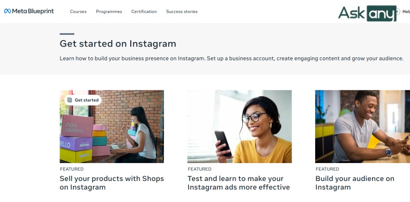 Khóa học Marketing trên Instagram từ Meta for Business