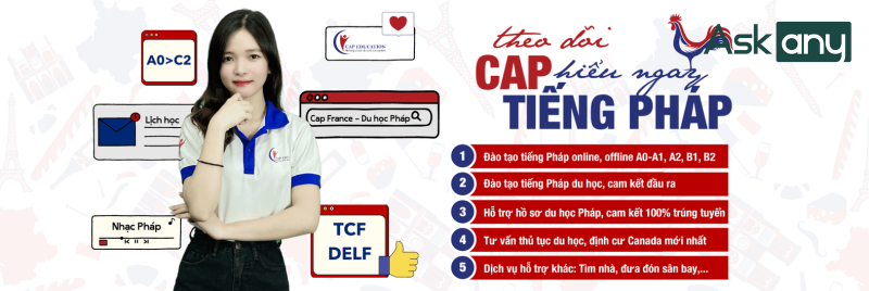 Cap France - đào tạo tiếng Pháp cho người muốn du học