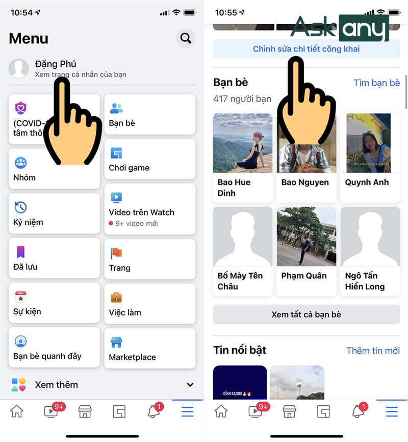 Cách xem người theo dõi mình trên Facebook