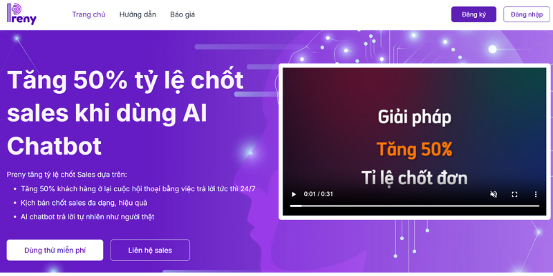 cách cài Chatbot AI cho Instagram bằng Preny