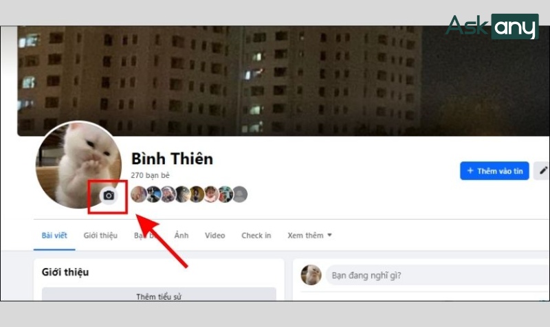 Cách để ảnh đại diện Facebook không bị cắt bằng máy tính